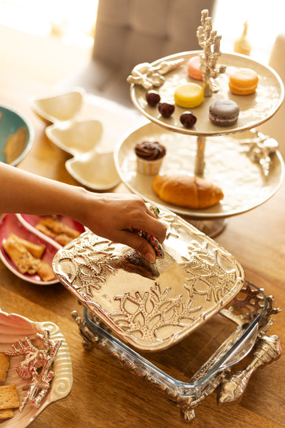 Square Casserole - Pasabache (Turkish Glass)
