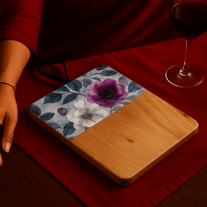 Winter Blossom - Cheese Board Large