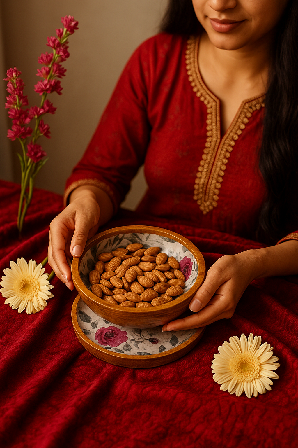Winter Blossom - Snack Bowl