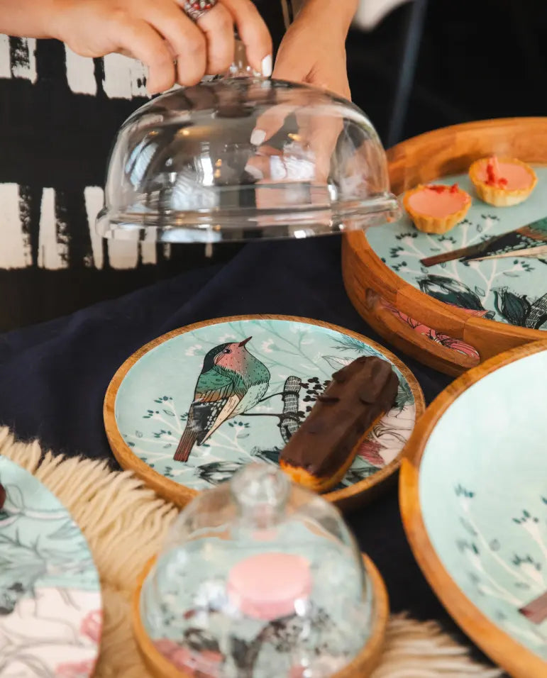 Bird in the Garden - Cake Domes Mini