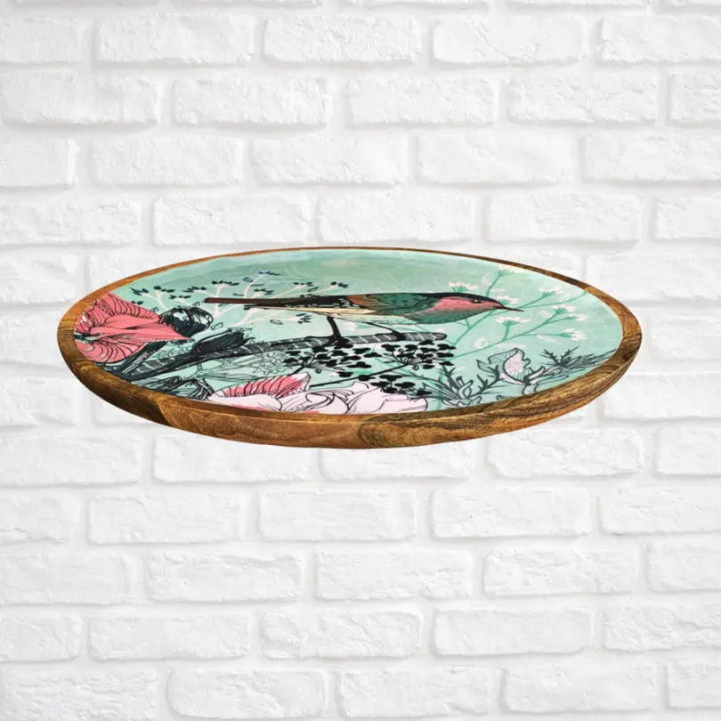 Bird in the Garden - Large Platter/Wall Plate