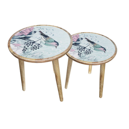 Bird in the Garden - Nested Tables