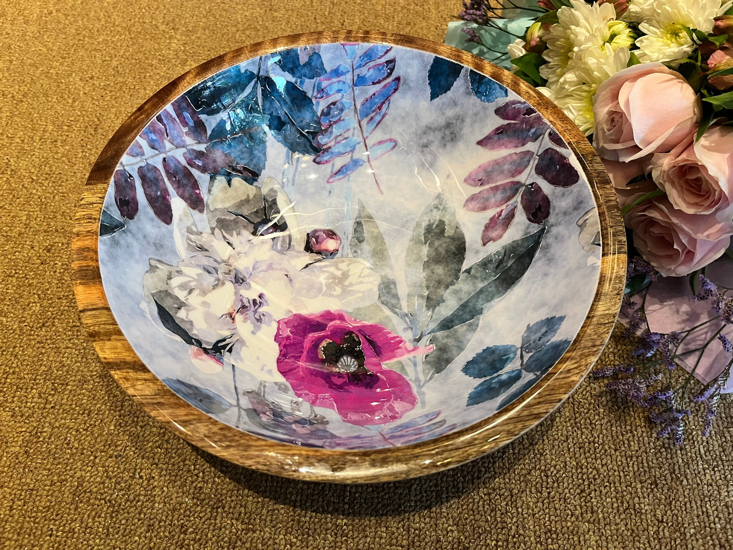 Winter Blossom - Deep Bowl for Corporate Gifts